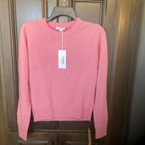 Reformation Lola Cashmere Crew Neck Long Sleeve Sweater